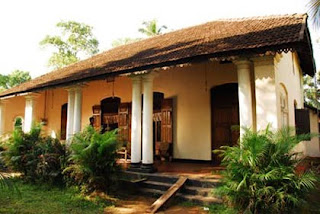 The old House of the Sri Lanka calm and tradition of the Sri Lankan