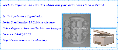 Sorteio especial de Dia das Mães