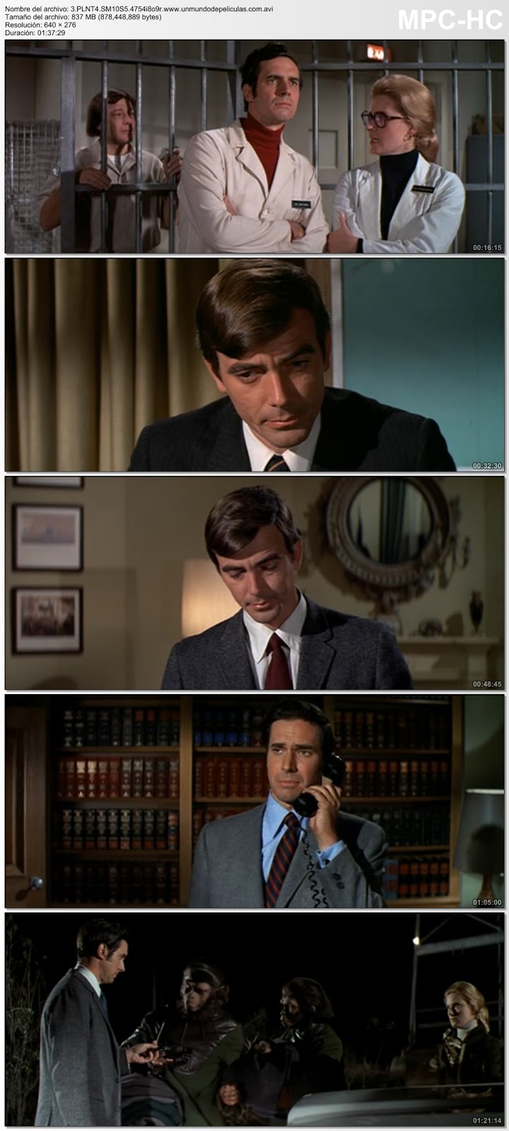 Capturas de la película.
