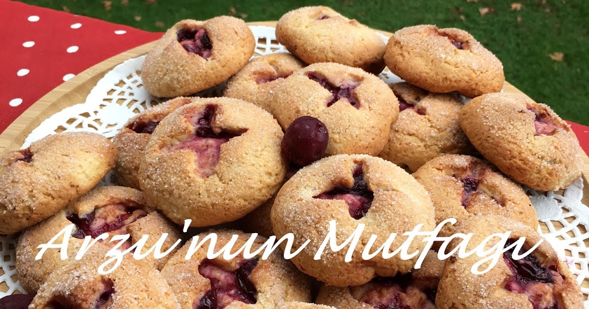 Arzu�nun Mutfagı Lorlu Vişneli Kurabiye