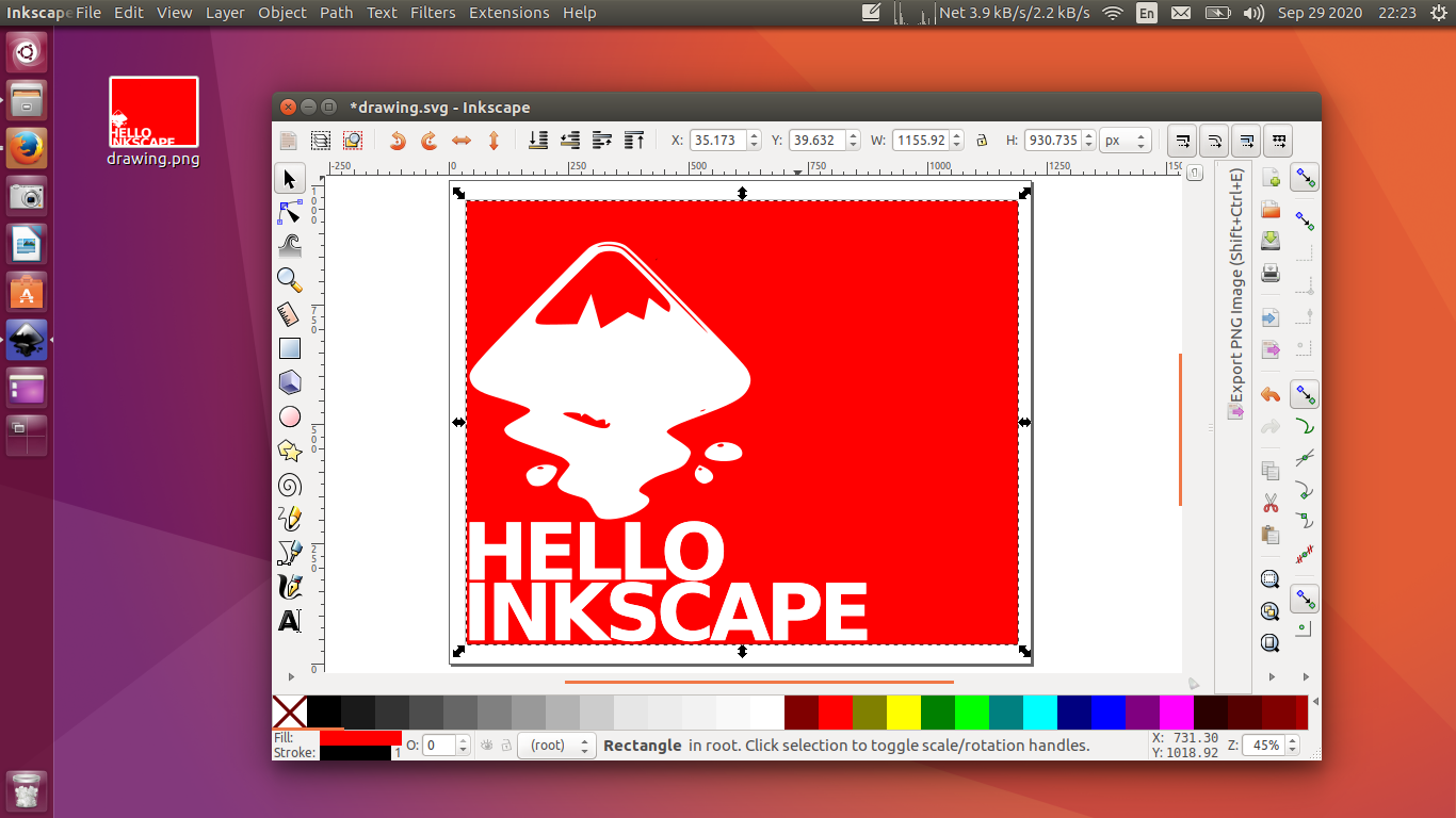 How to make custom Wallpaper with Inkscape in 2020 | blnLabs
