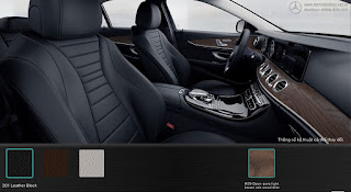 Màu nội thất Mercedes E200 Edition E 2015 Nội thất Mercedes E200 Edition E 2015 màu Đen 201