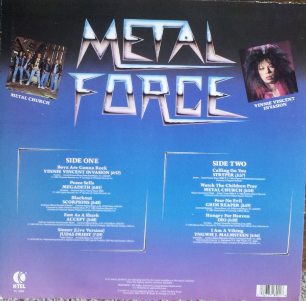AOR Night Drive Metal Force (1987)
