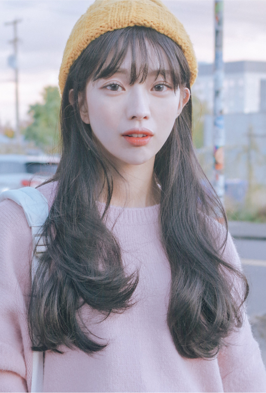Korean Hairstyle With Side Bangs - Hairstyle Guide
