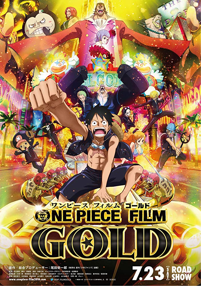 Luffy saves Nami and Carina from Tesoro - One Piece Film Gold