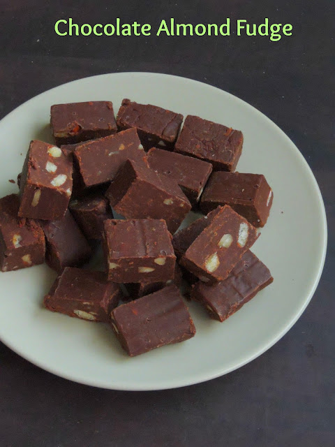 Almond Chocolate Fudge, Chocolate almond fudge