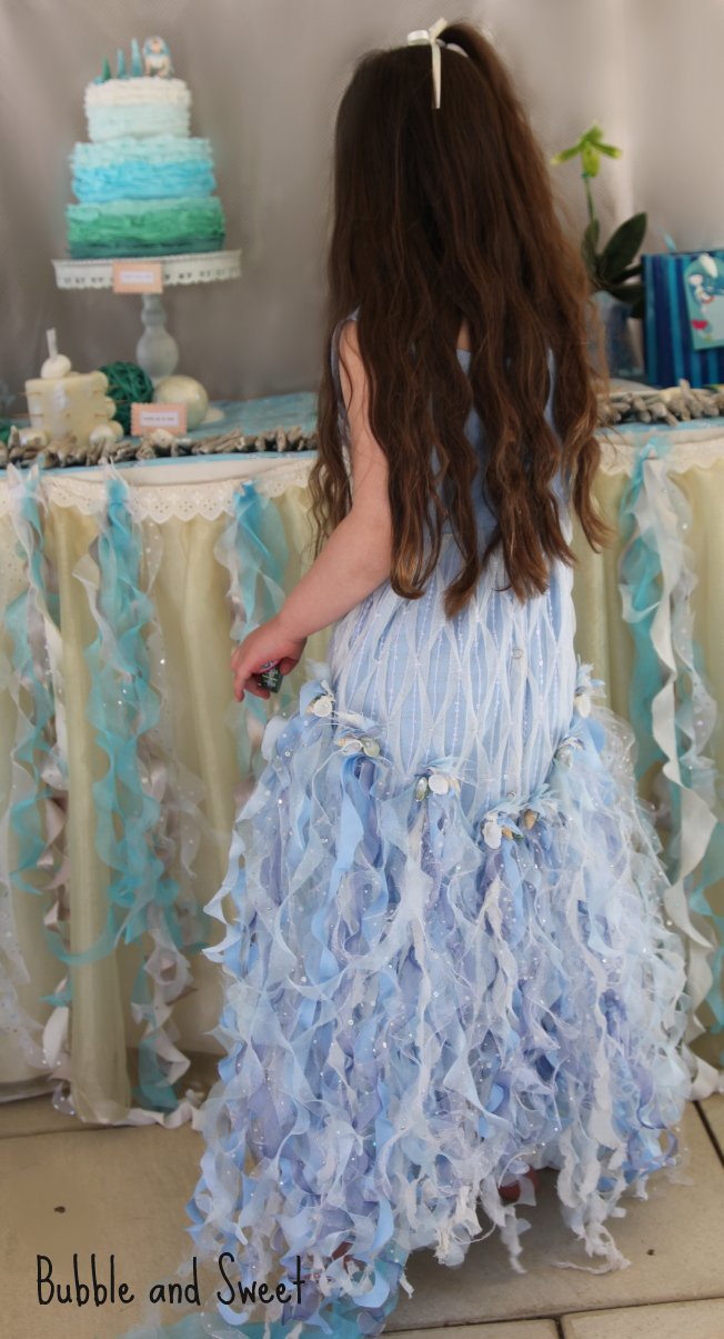 girls mermaid party dress