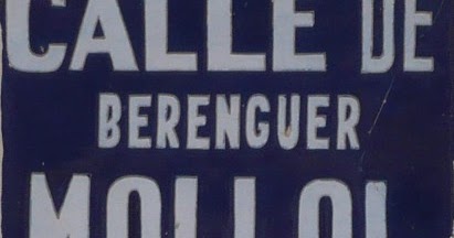 CALLES Y PLAZAS DE VALENCIA CALLE BERENGUER MALLOL