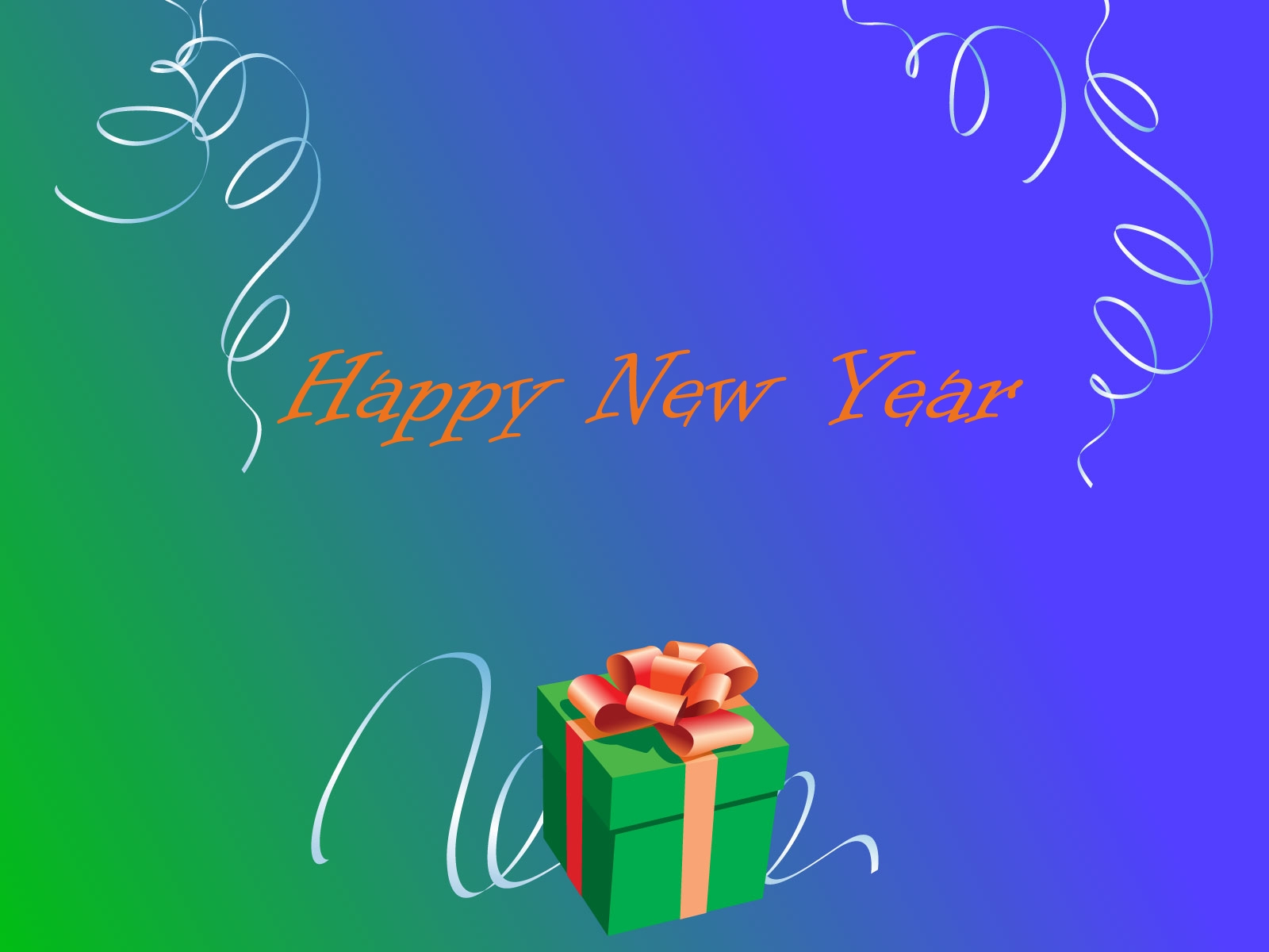 New Year Greeting Card