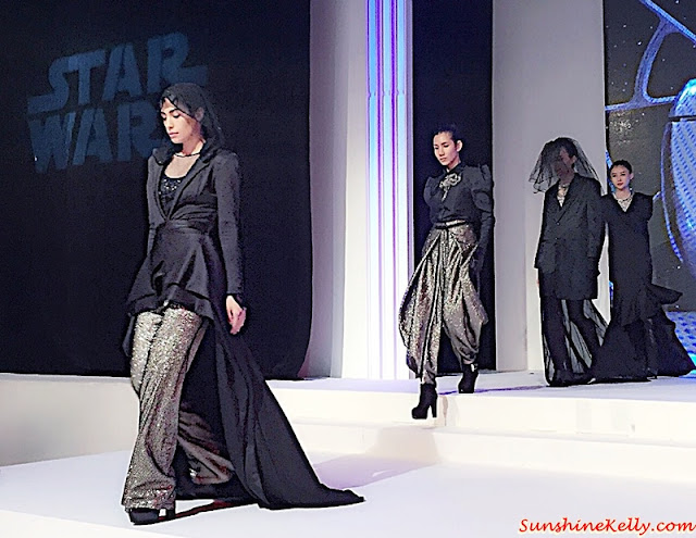 Galaxy Runway, Inspired by Star Wars, Malaysia Fashion Week 2015, Lynda Rahim, Bremen Wong, Azura Mazaruddin, Nawre, MATRADE youth engagement, Datuk Professor Jimmy Choo, #MYFW2015, #GalaxyRunway #StarWarsMY #darksidestyle #lightsidestyle 