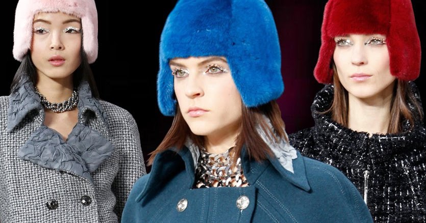 Fashion & Lifestyle: Chanel Hats... Fall 2013 Womenswear