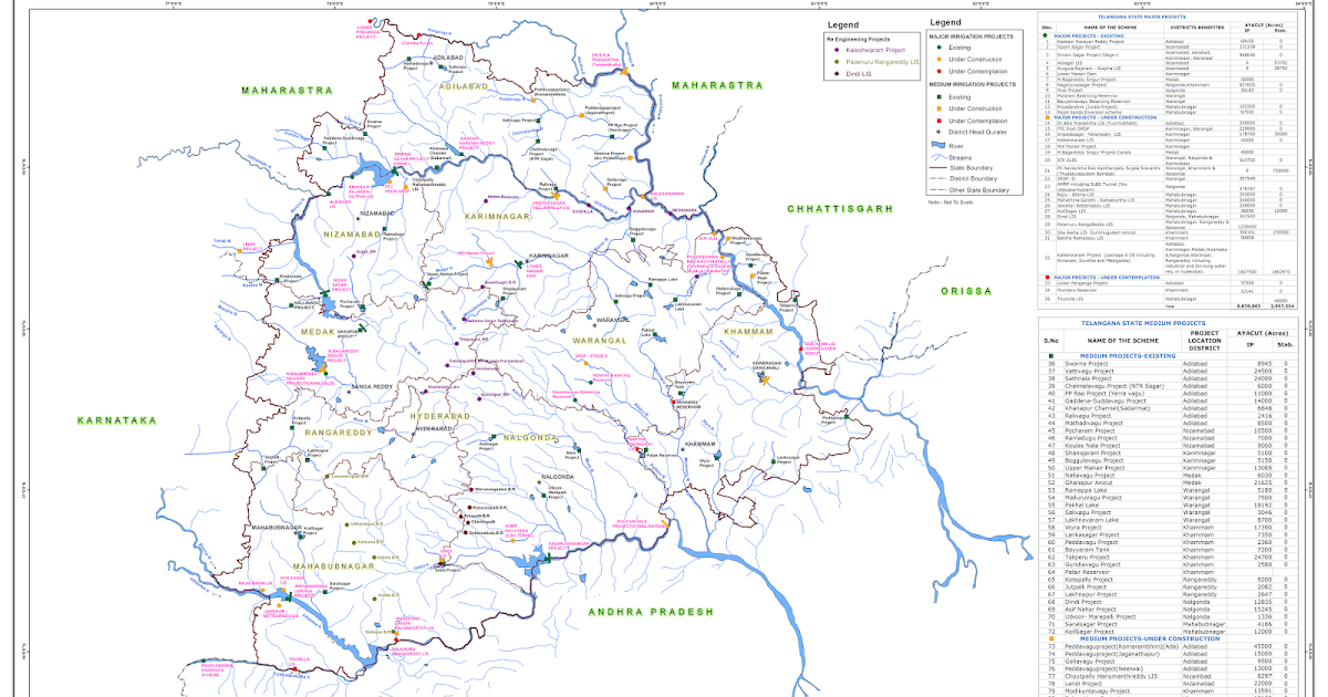 Telangana Irrigation Telangana Tourism, Travel, History, Culture and