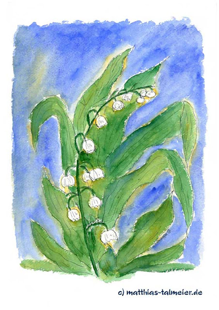 Matthi's Art Journaling: Maiglöckchen