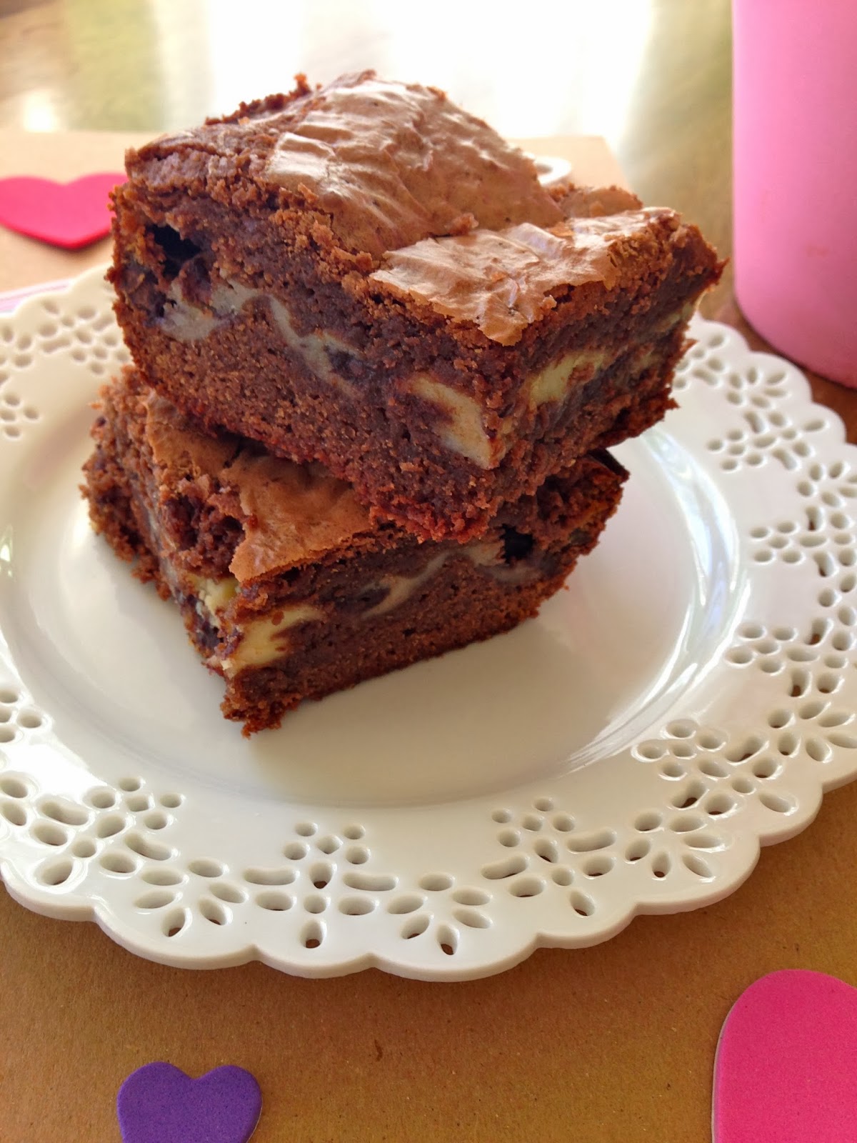 A Love Letter to Food Chunky Cheesecake Brownies