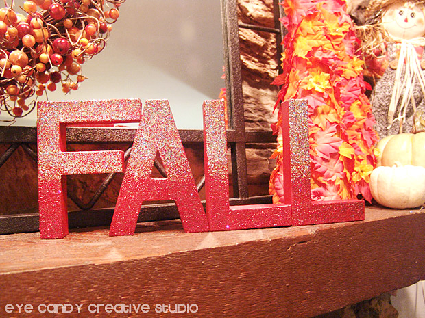 fall letters for mantel, painted letters, pumpkins, decorating a mantel for fall