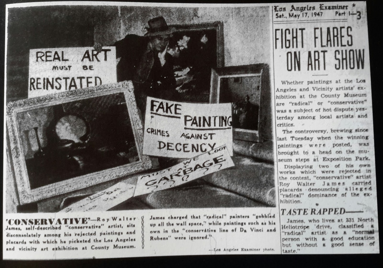 Robin Tomens Fake Art vs Real Art