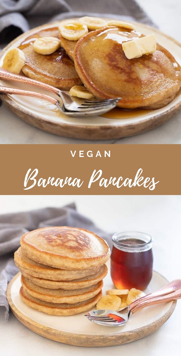 The Best Vegan Banana Pancakes The Best Vegan Banana Pancakes