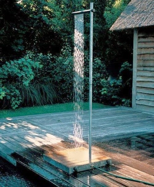 Glamorous Outdoor Showers