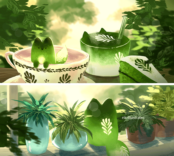 NKim Story Blog TEA FOX DOODLES