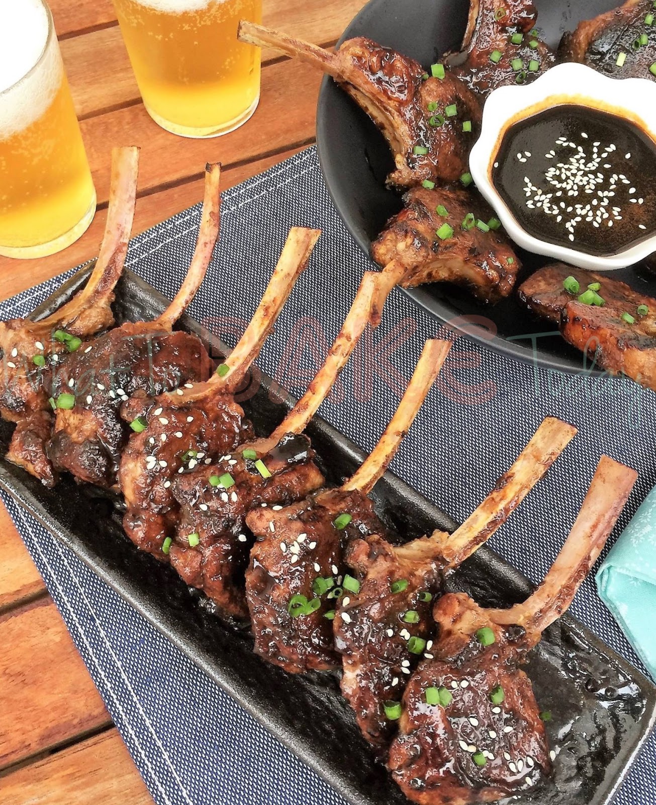 What To Bake Today Honey MisoGlazed Lamb Chop "Lollipops"