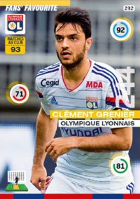 057 CEDRIC YAMBERE FRANCE GIRONDINS BORDEAUX CARD ADRENALYN 2016 PANINI