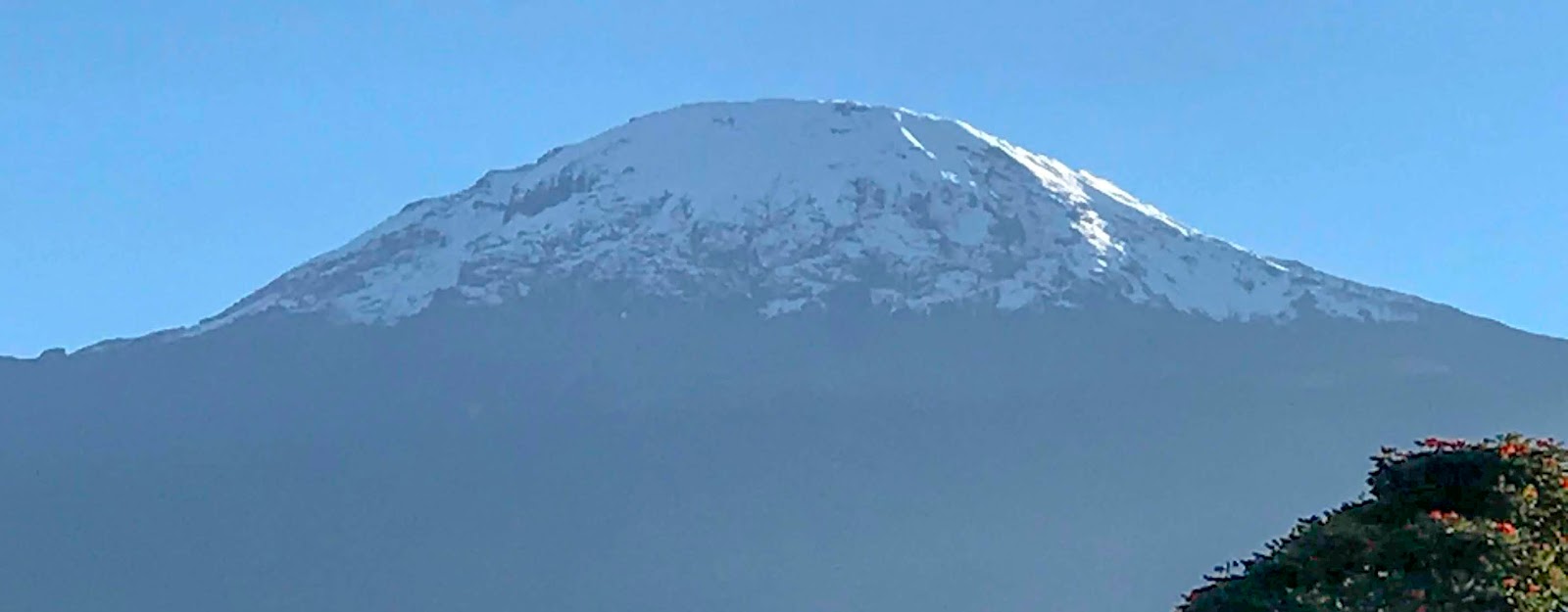 Disappearing glacier on the top of Kilimanjaro Disappearing glacier on the top of Kilimanjaro