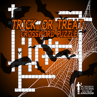 The SAG Awards Blog: The SAG Awards Presents: A Trick (or Treat) Crossword