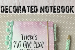 Decorate a Notebook for a Teen Girl (great gift idea!)
