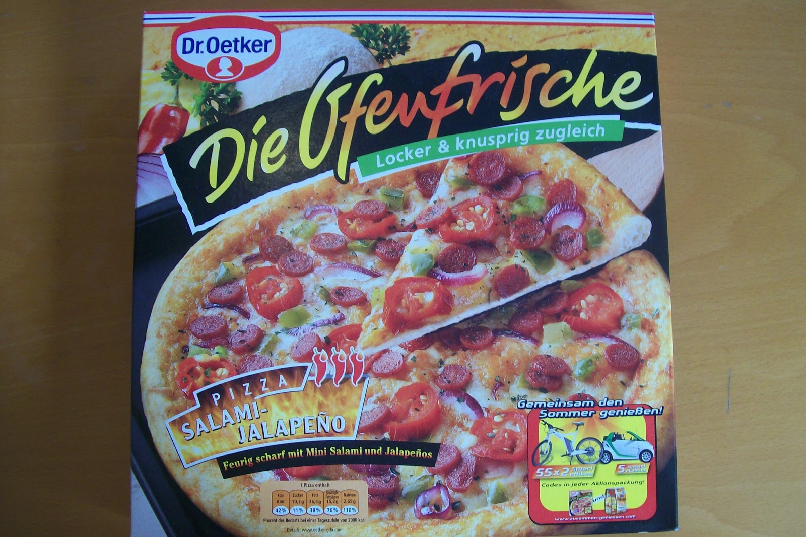 Libellchen Dr Oetker Die Ofenfrische Salami Jalapeno