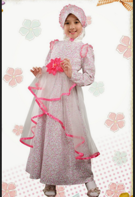 Baju Pesta Anak Perempuan Berhijab Baju Pesta Anak Perempuan Berhijab