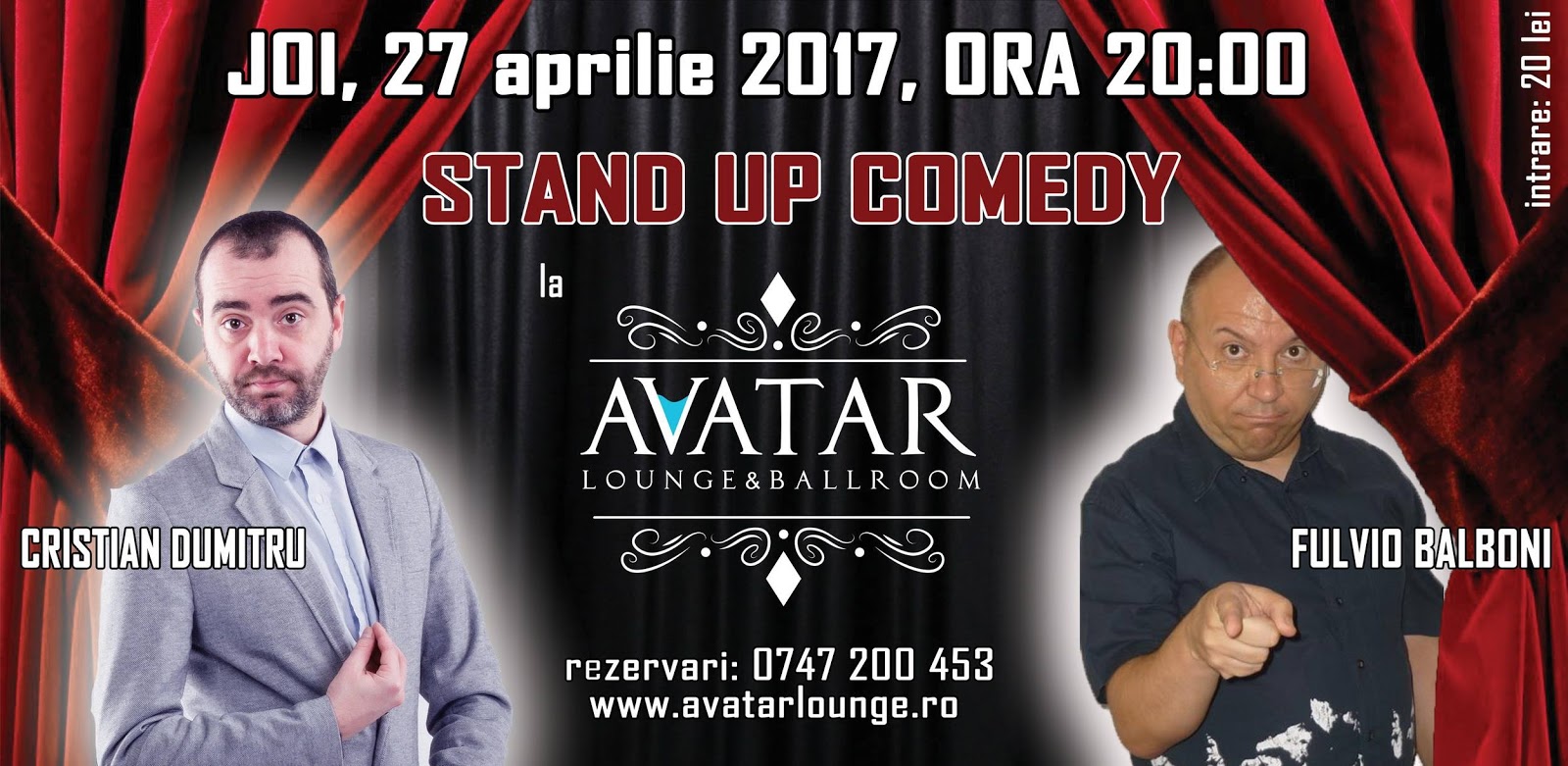 Stand-Up Comedy Joi 27 Aprilie Bragadiru Stand-Up Comedy Joi 27 Aprilie Bragadiru