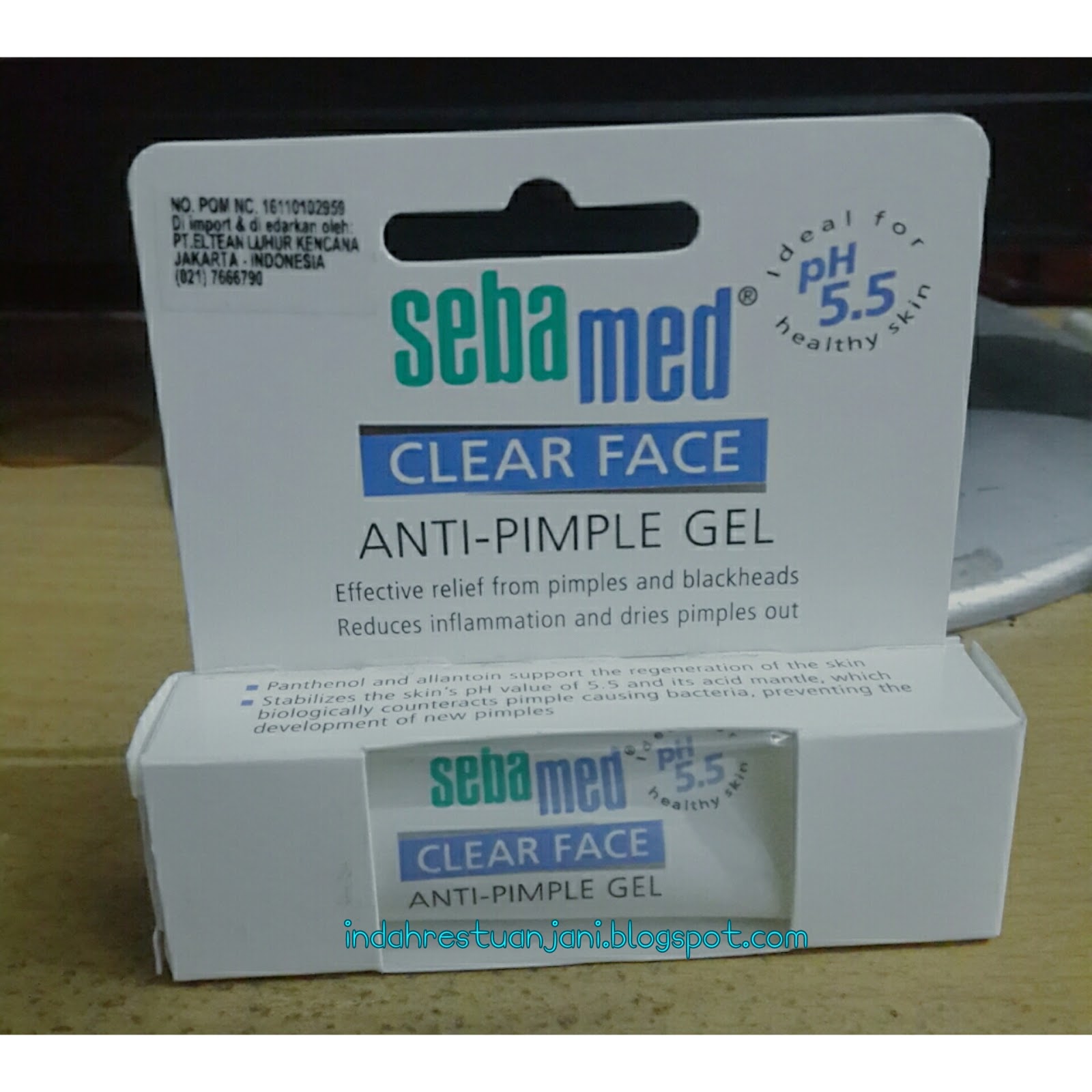 Indah Restu Anjani [REVIEW] Sebamed CLEAR FACE ANTIPIMPLE GEL