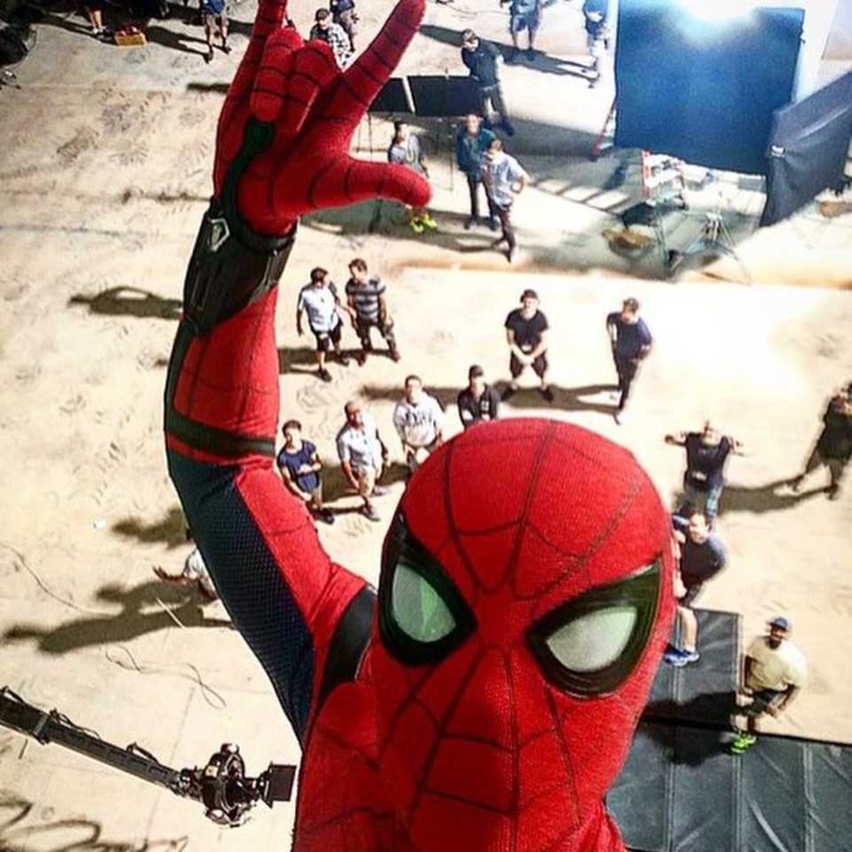 Tom Holland Spider-Man: Homecoming Selfie - sandwichjohnfilms