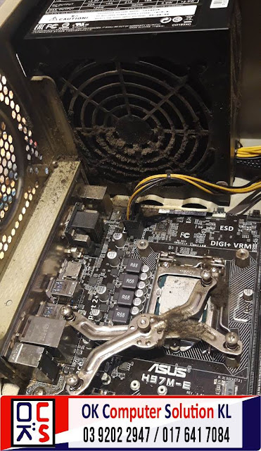 [SOLVED] SERVICE CLEAN DUST ASUS DESKTOP PC | REPAIR LAPTOP CHERAS 4