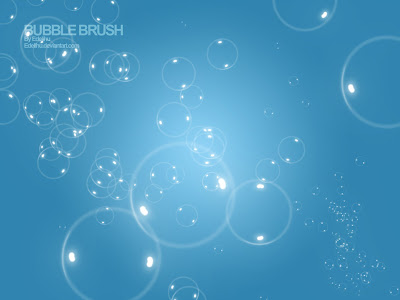 Pinceles burbujas de jabón Photoshop
