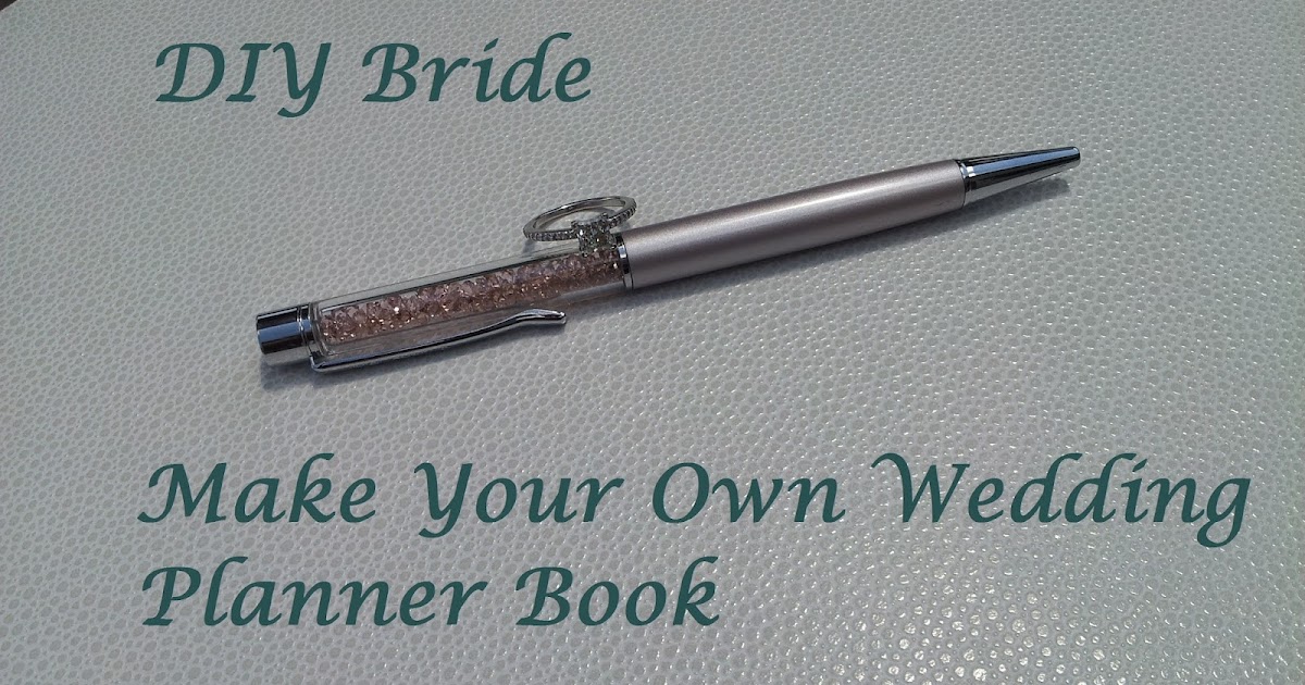 How To Make Your Own Wedding Planner Book