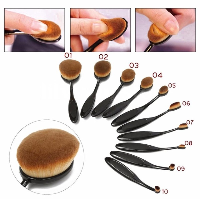 Oval Brush Set / Multipurpose Makeup Brush Miss BP Shop