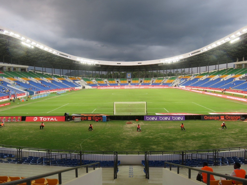 Stade d' Oyem, Gabon.