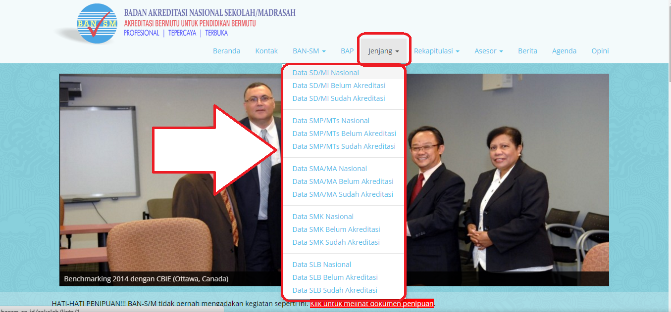 Cara Mengetahui Nilai dan Peringkat Akreditasi Sekolah Secara Online Cara Mengetahui Nilai dan Peringkat Akreditasi Sekolah Secara Online