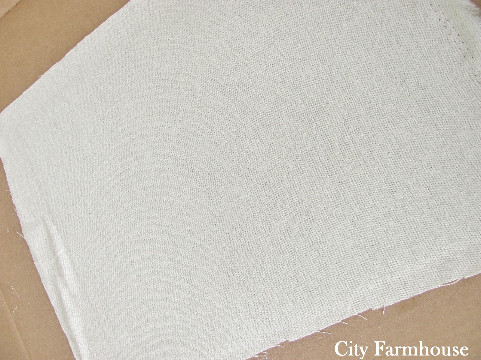 City Farmhouse: Printing on Linen Tutorial & Free Fall Printables