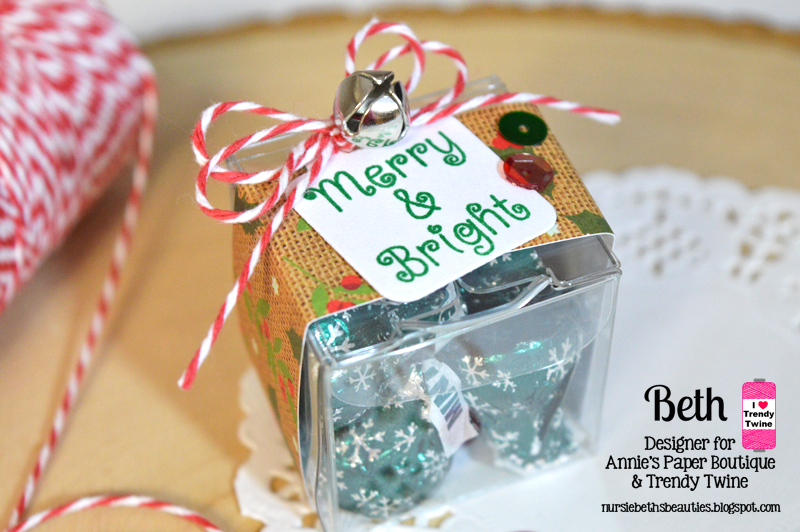 to embellish i added a double bow of berry trendy twine and a jingle bell as well as sequins from the christmas shaker medley simple yet festive holiday - Christmas Candy Boxes to embellish i added a double bow of berry trendy twine and a jingle bell as well as sequins from the christmas shaker medley simple yet festive holiday - Christmas Candy Boxes