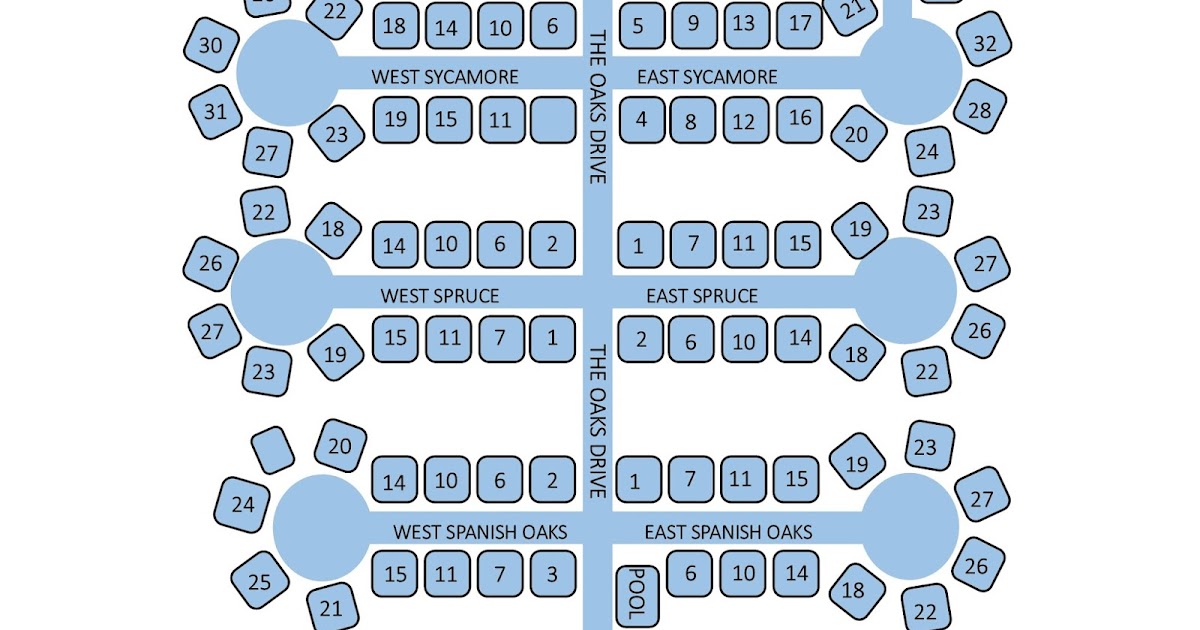 The Oaks Homeowners' Association, Inc. Map