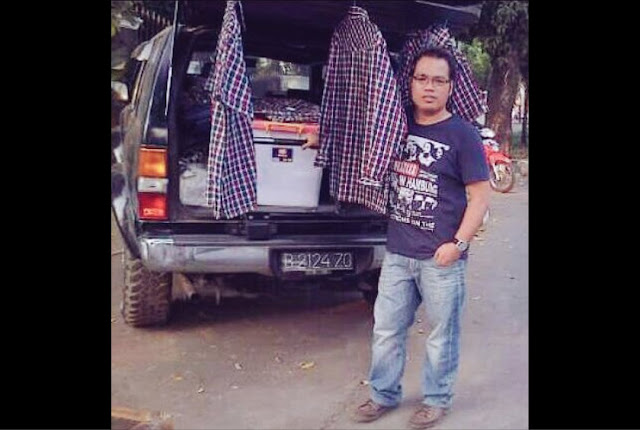 Beredar Foto Mobil Terrano di Rumah SBY Bersama Pria dengan Baju Kota-kotak, Ini Penjelasan Polisi
