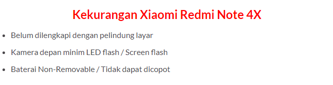 Harga dan Spesifikasi Xiaomi Redmi Note 4X Terbaru 2018 Harga dan Spesifikasi Xiaomi Redmi Note 4X Terbaru 2018
