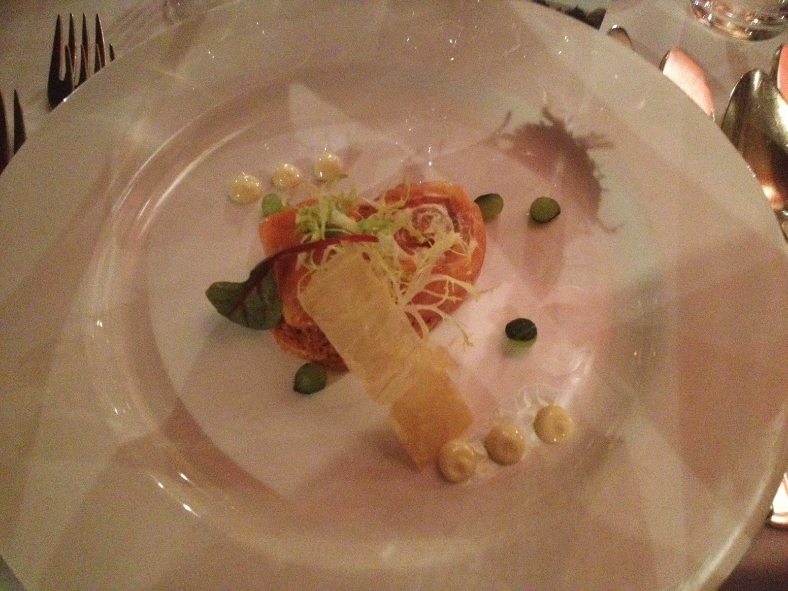 Gerookte zalm met limoen