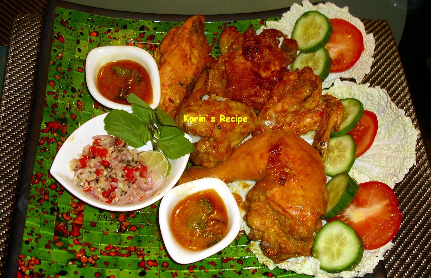 Karin's Recipe Ayam Bakar Bumbu Sereh (Indonesian Grilled