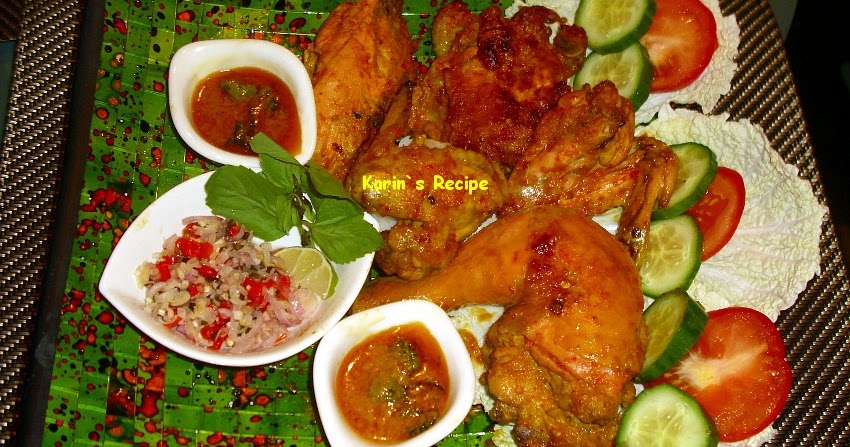 Karin s Recipe Ayam  Bakar  Bumbu Sereh Indonesian Grilled 