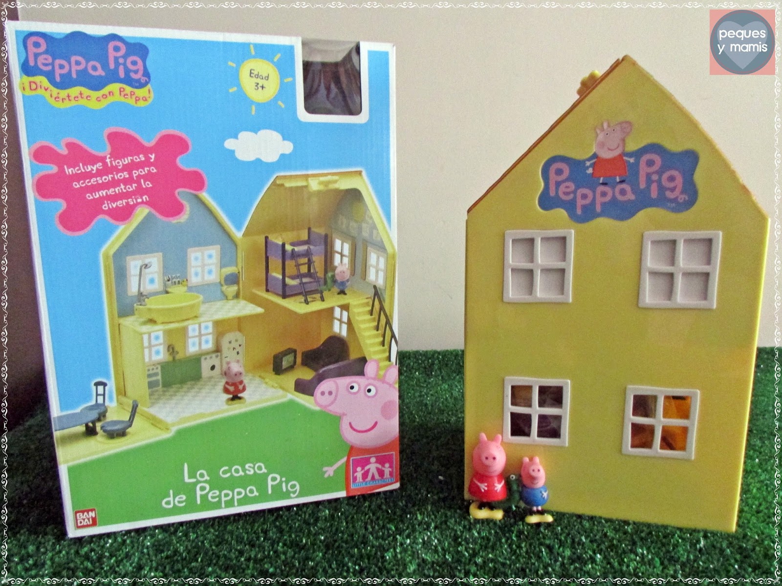 casa peppa pig bandai