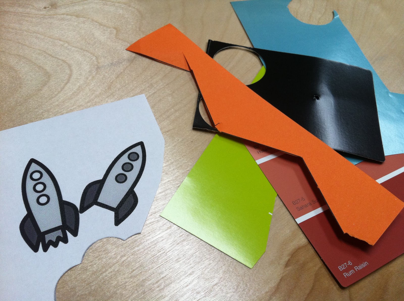 The Contemplative Creative Rocket Gift Tag