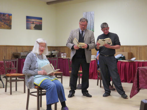 The Runner Stumbles, reader's theater